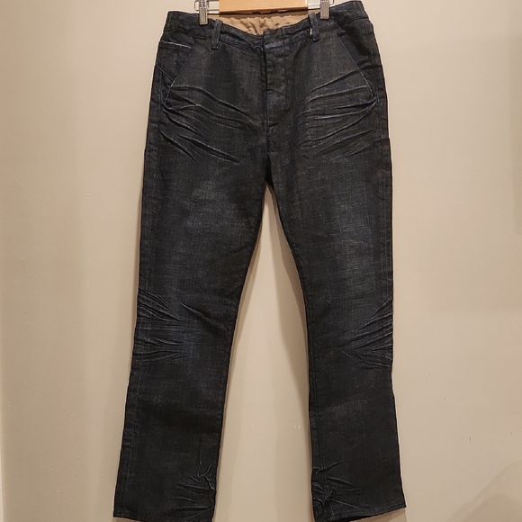 Men's Dark Blue Jeans - Picture 1 of 11